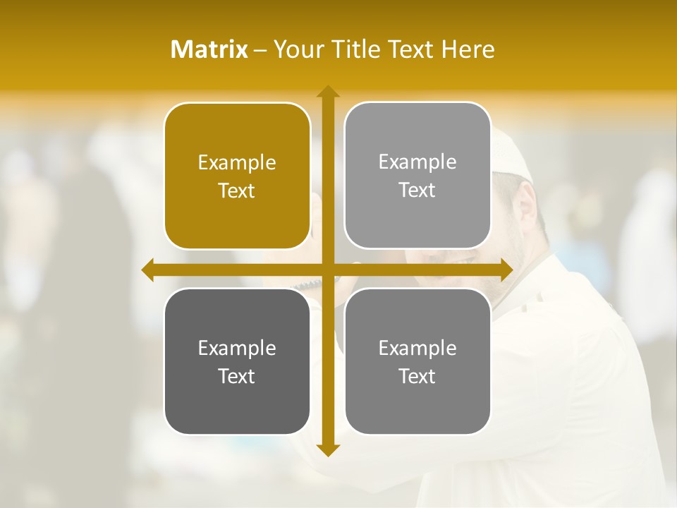 Arabic Mosque Medina PowerPoint Template