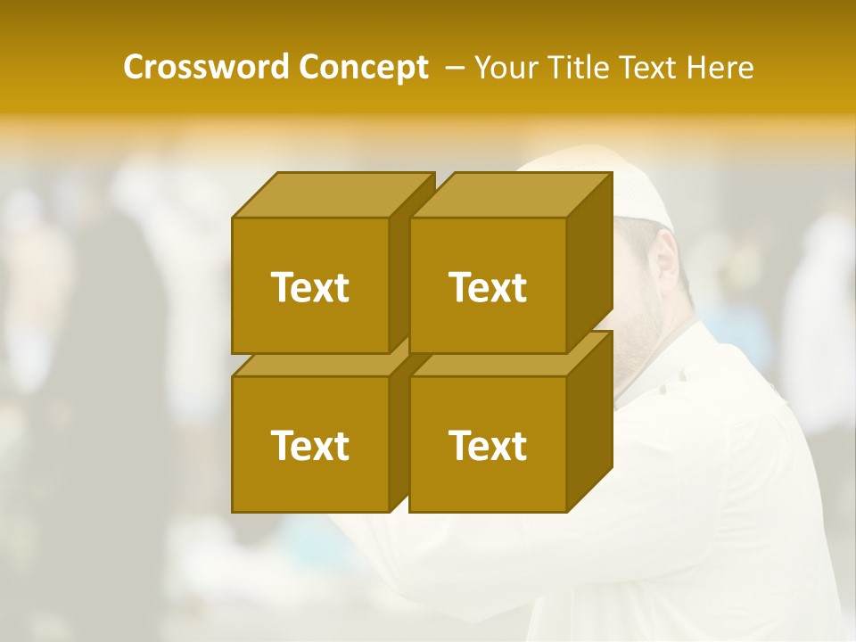 Arabic Mosque Medina PowerPoint Template