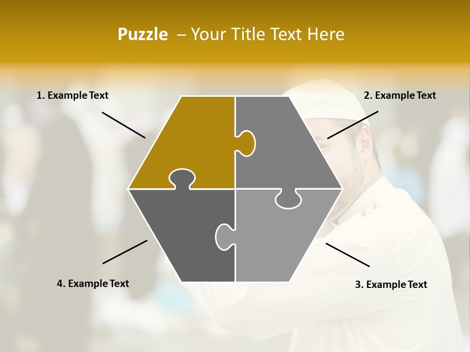 Arabic Mosque Medina PowerPoint Template