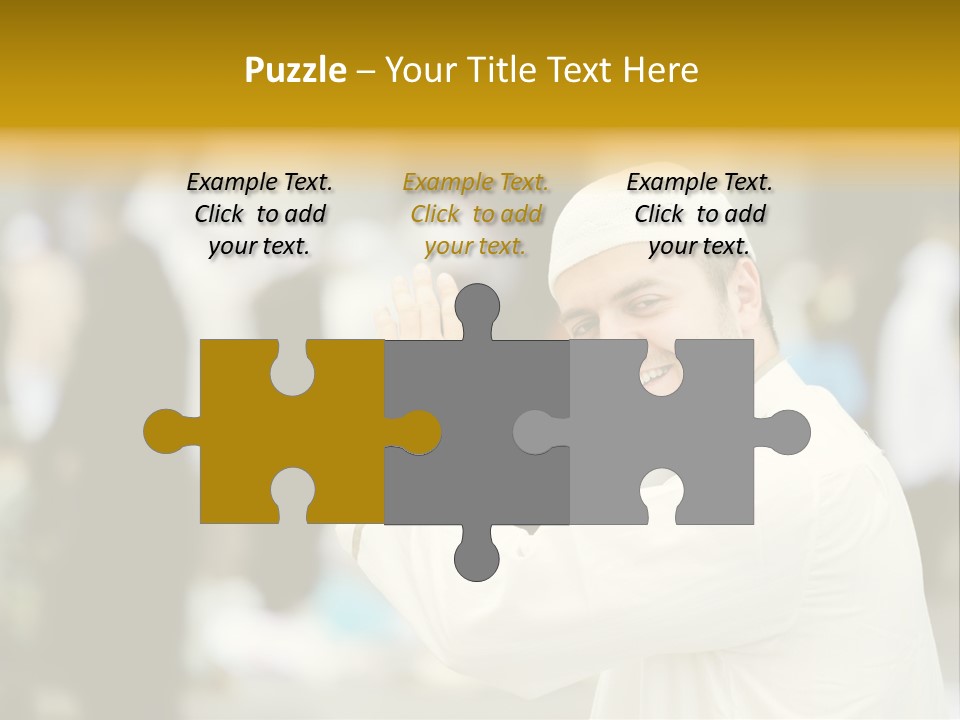 Arabic Mosque Medina PowerPoint Template