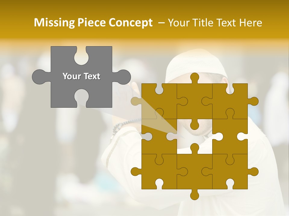 Arabic Mosque Medina PowerPoint Template