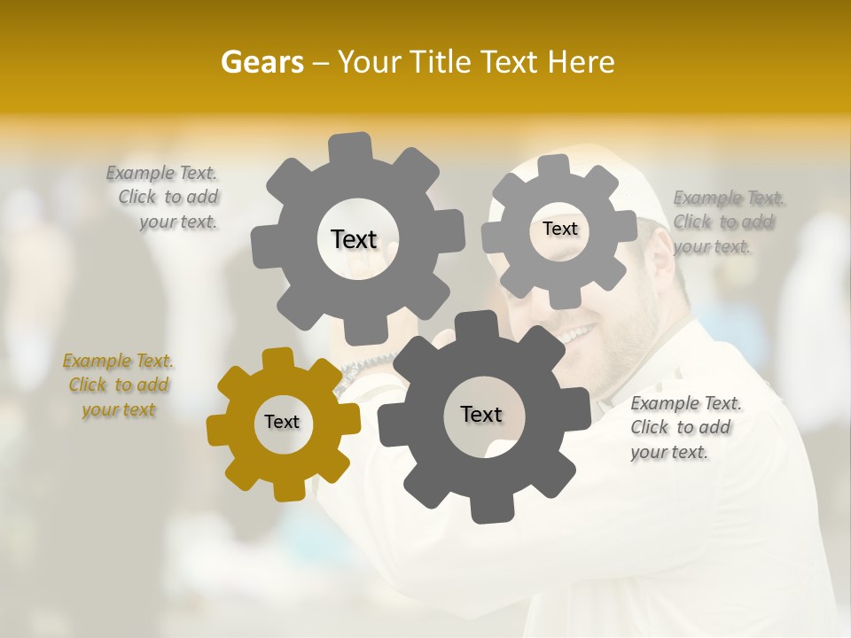 Arabic Mosque Medina PowerPoint Template