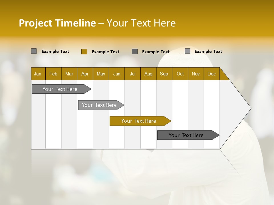Arabic Mosque Medina PowerPoint Template