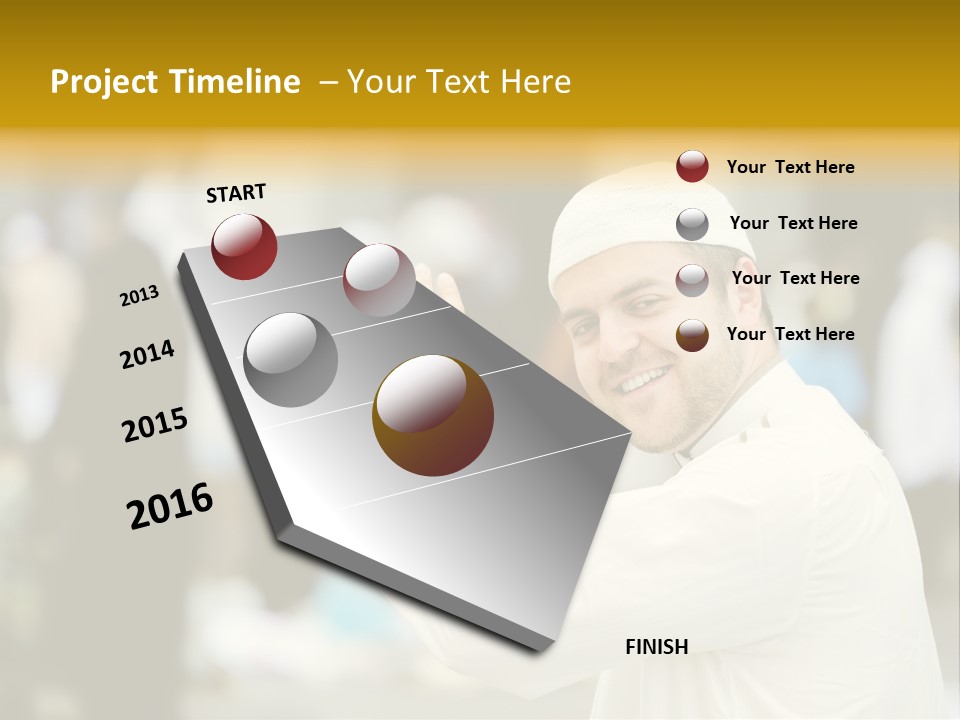 Arabic Mosque Medina PowerPoint Template