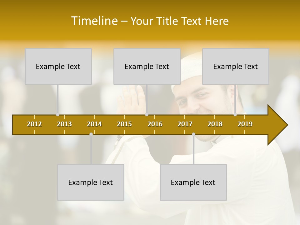 Arabic Mosque Medina PowerPoint Template