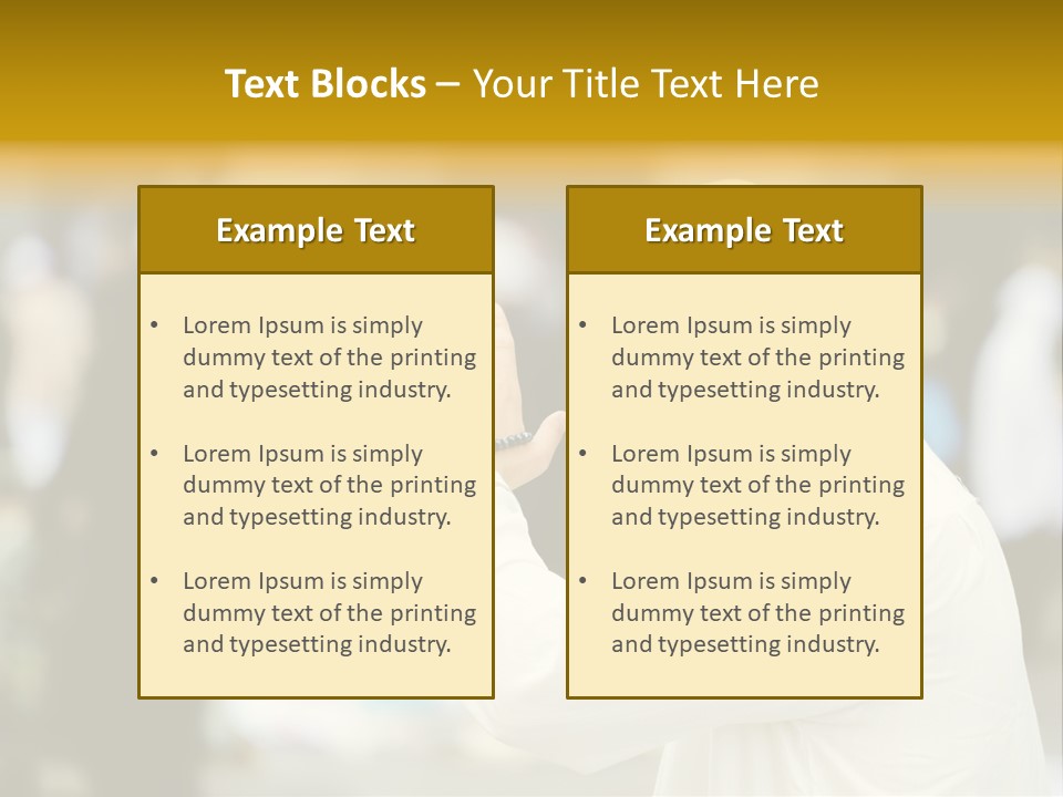 Arabic Mosque Medina PowerPoint Template