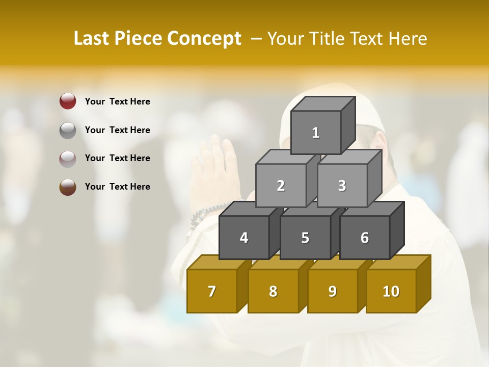 Arabic Mosque Medina PowerPoint Template