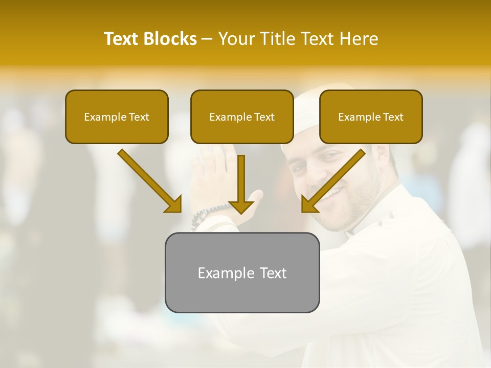 Arabic Mosque Medina PowerPoint Template
