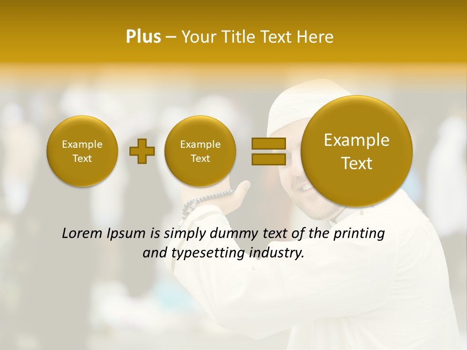 Arabic Mosque Medina PowerPoint Template