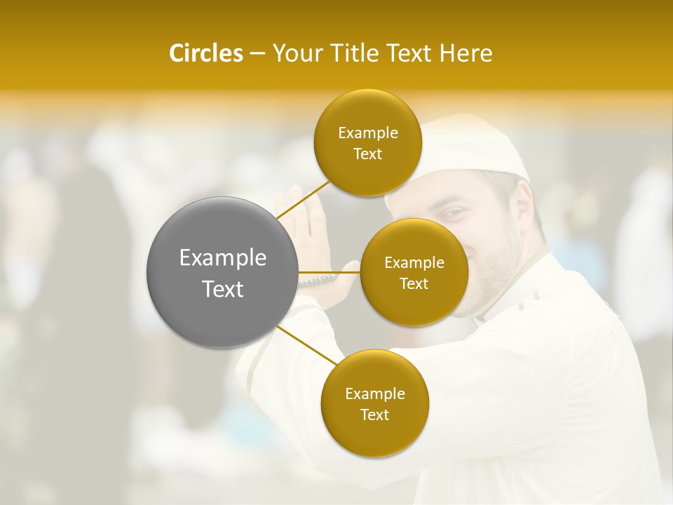 Arabic Mosque Medina PowerPoint Template