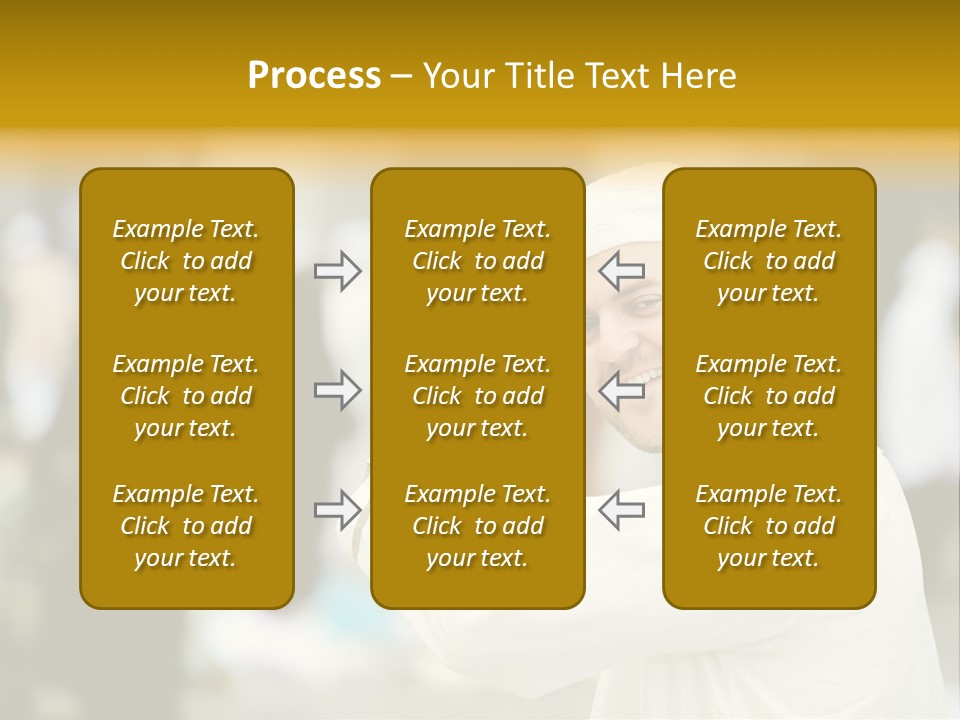Arabic Mosque Medina PowerPoint Template