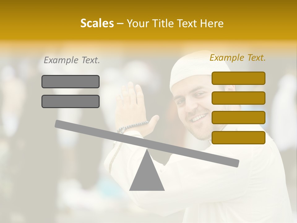Arabic Mosque Medina PowerPoint Template