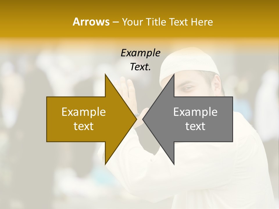 Arabic Mosque Medina PowerPoint Template