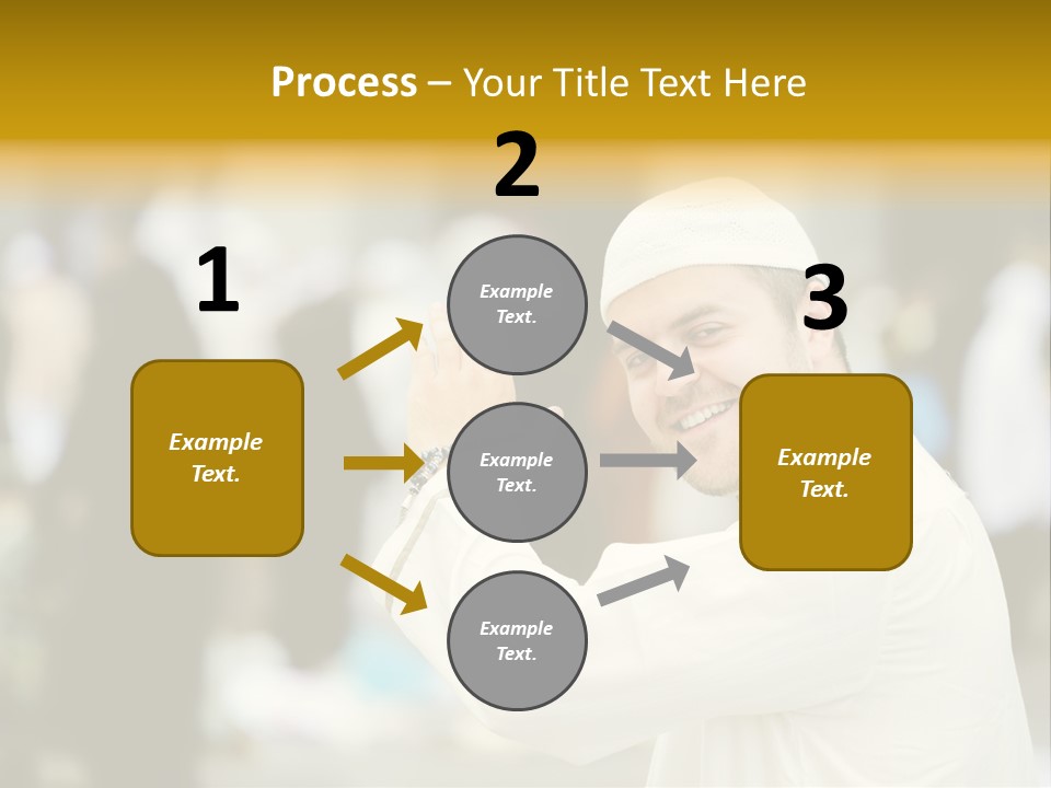 Arabic Mosque Medina PowerPoint Template
