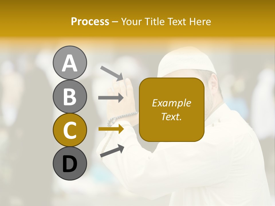Arabic Mosque Medina PowerPoint Template