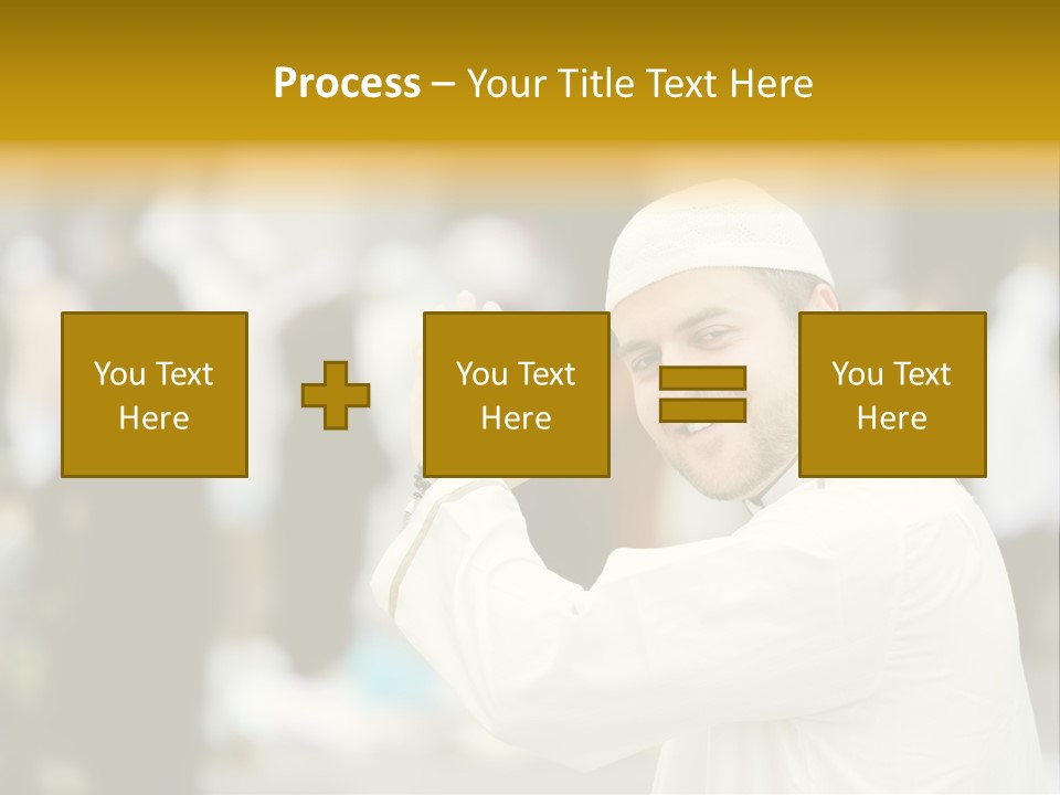 Arabic Mosque Medina PowerPoint Template