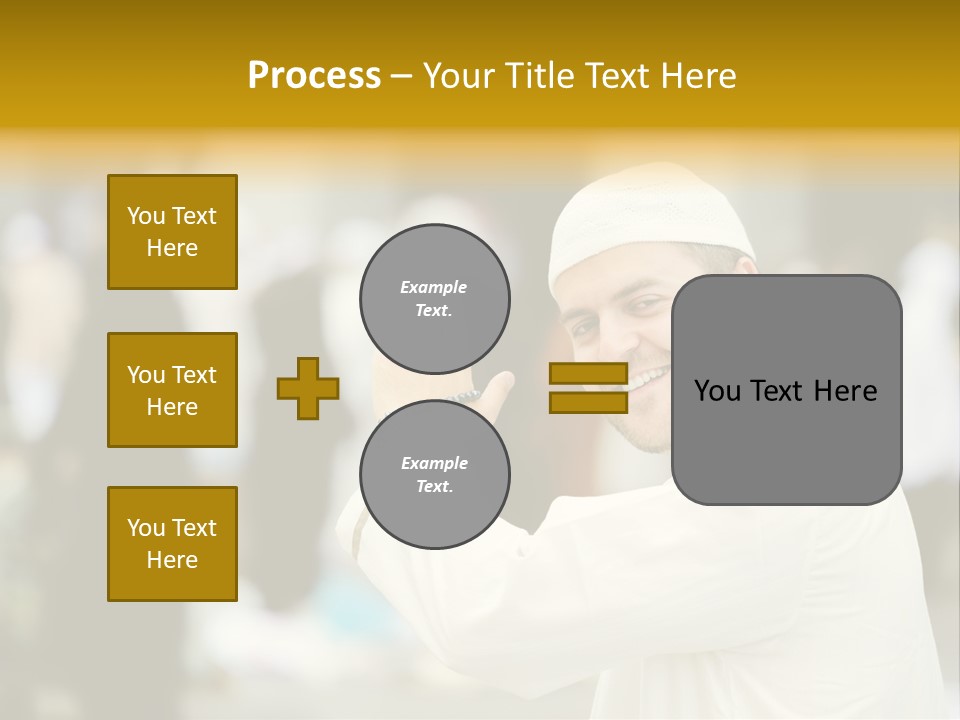 Arabic Mosque Medina PowerPoint Template
