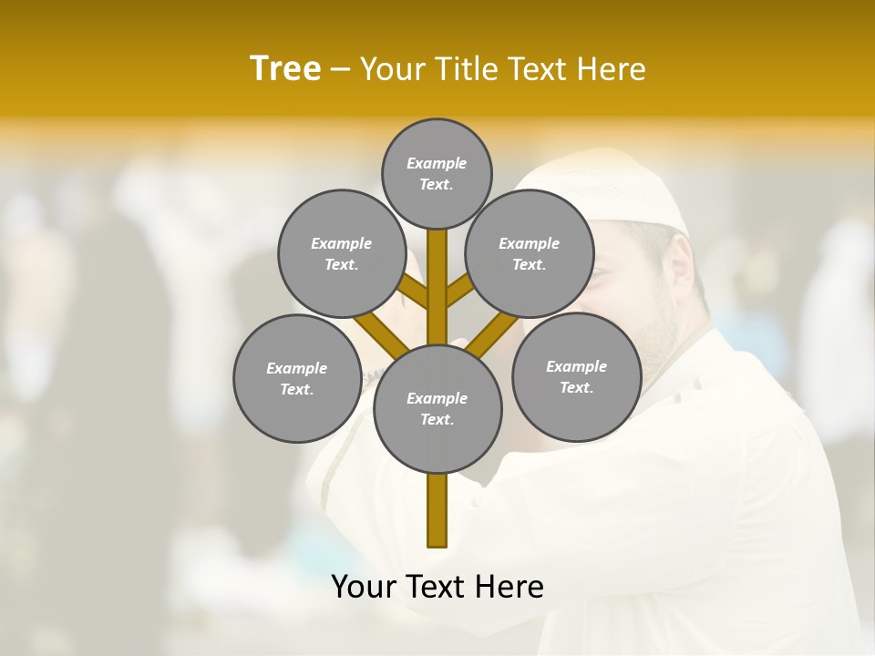 Arabic Mosque Medina PowerPoint Template