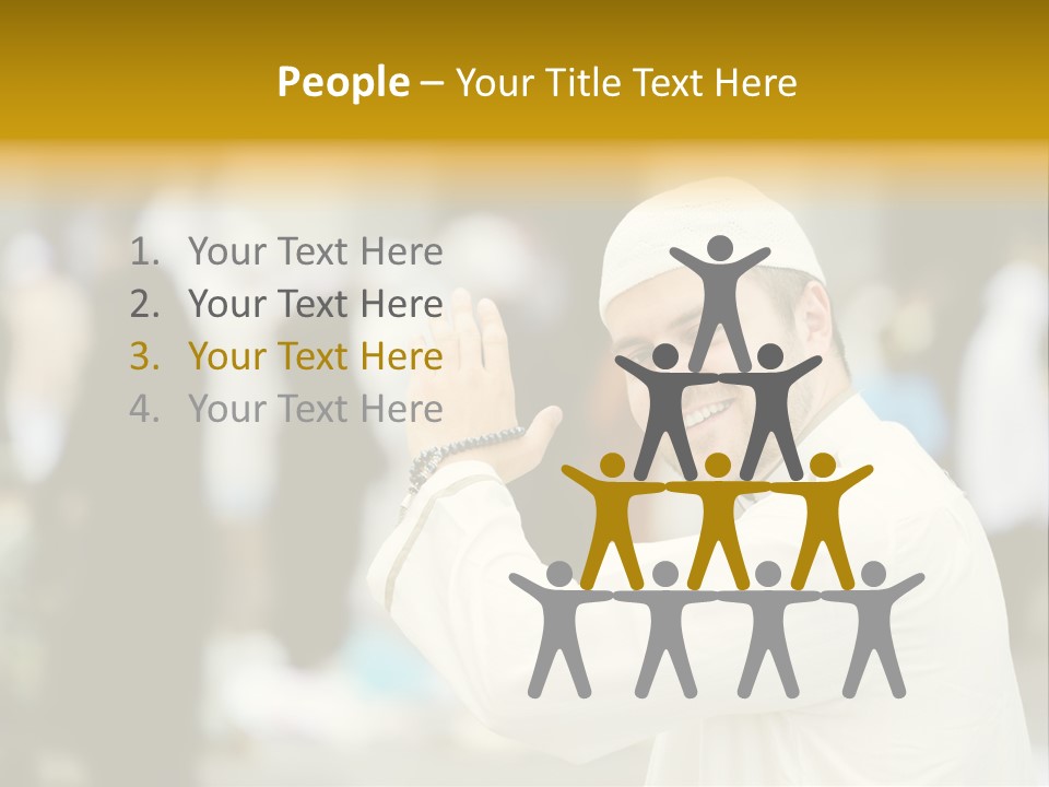 Arabic Mosque Medina PowerPoint Template