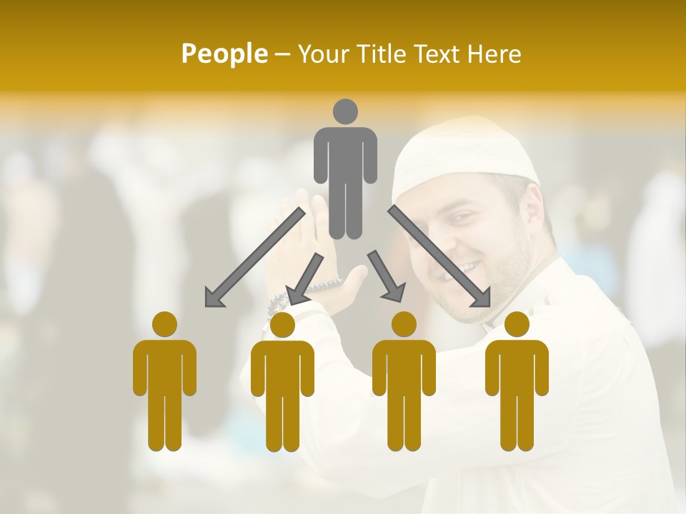 Arabic Mosque Medina PowerPoint Template