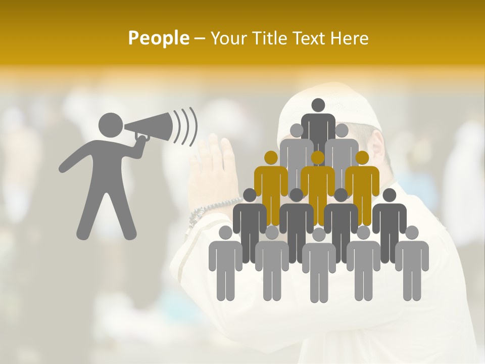 Arabic Mosque Medina PowerPoint Template