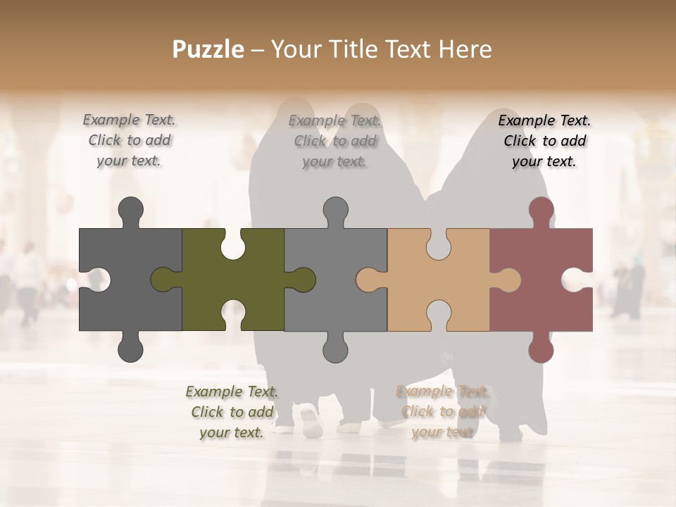 Pilgrim Evening Muhammad PowerPoint Template