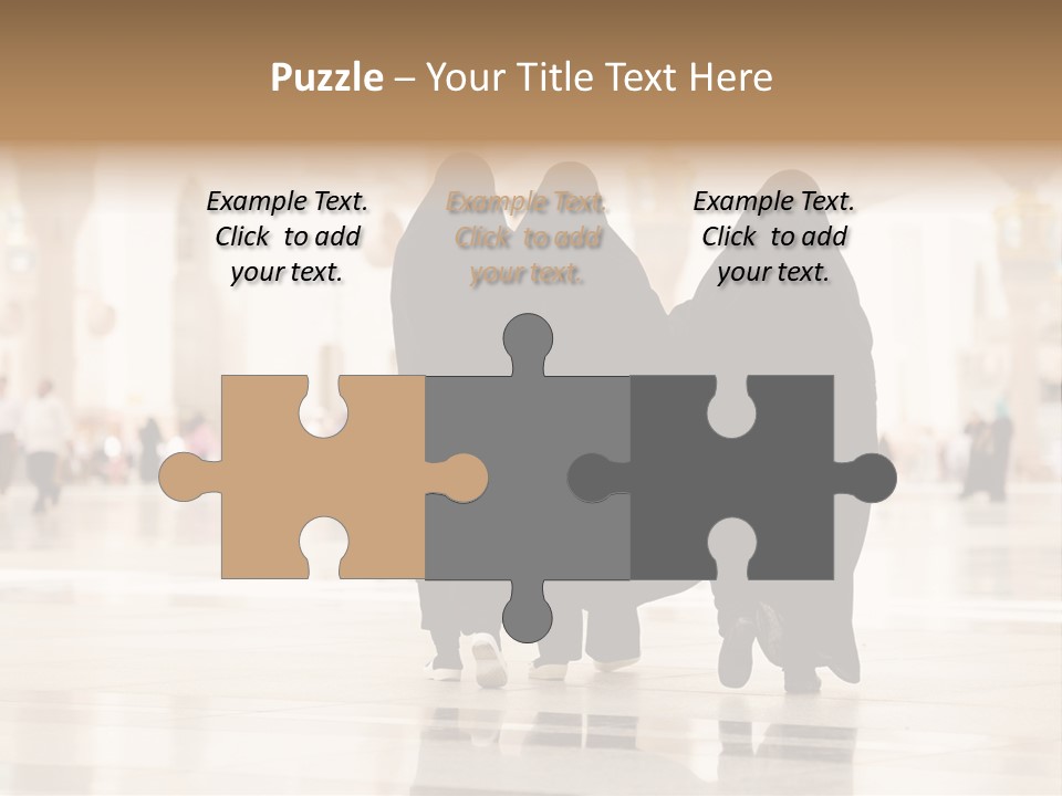 Pilgrim Evening Muhammad PowerPoint Template