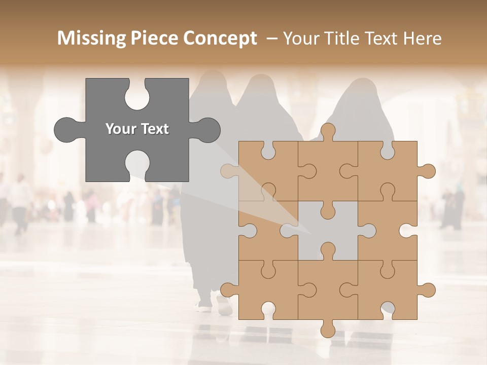 Pilgrim Evening Muhammad PowerPoint Template