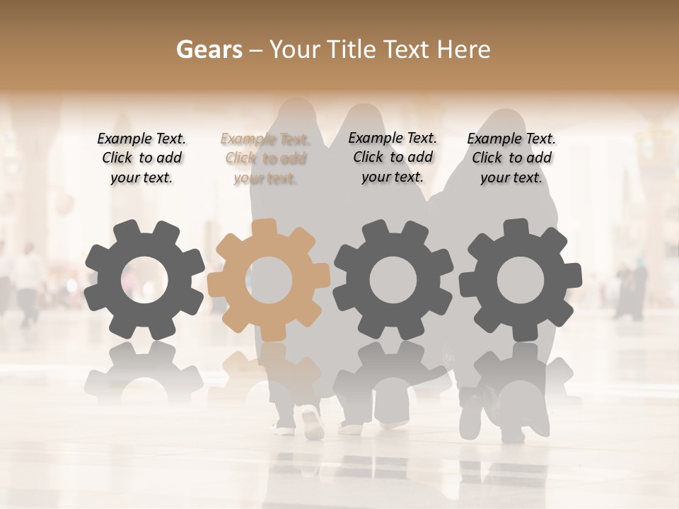 Pilgrim Evening Muhammad PowerPoint Template