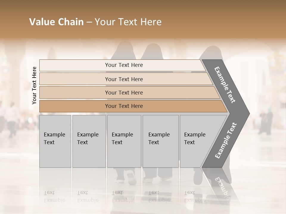 Pilgrim Evening Muhammad PowerPoint Template