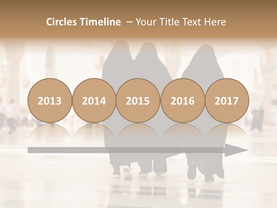 Pilgrim Evening Muhammad PowerPoint Template