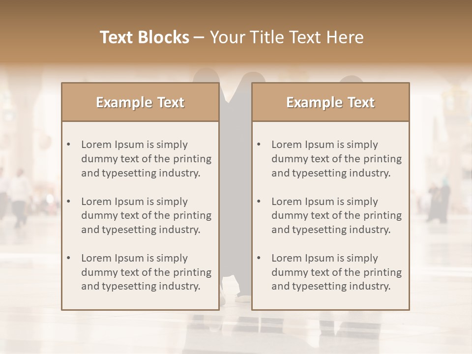 Pilgrim Evening Muhammad PowerPoint Template