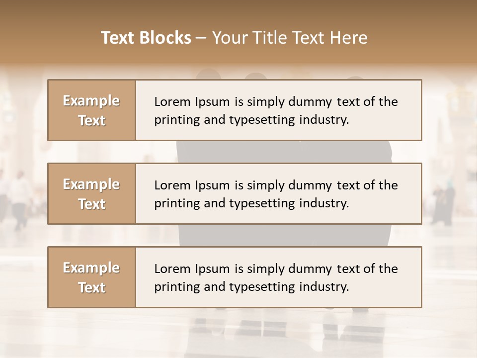 Pilgrim Evening Muhammad PowerPoint Template