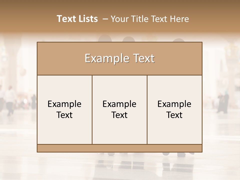 Pilgrim Evening Muhammad PowerPoint Template