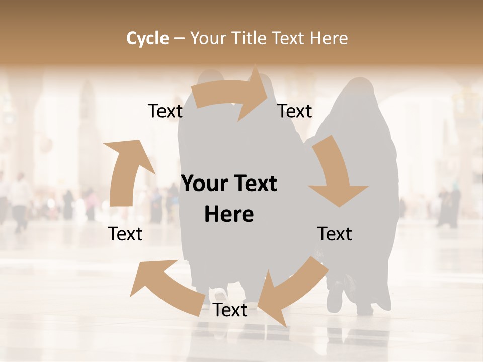 Pilgrim Evening Muhammad PowerPoint Template