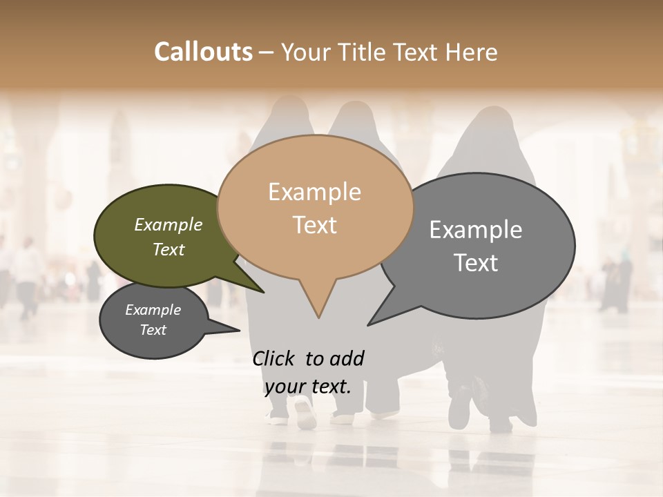 Pilgrim Evening Muhammad PowerPoint Template