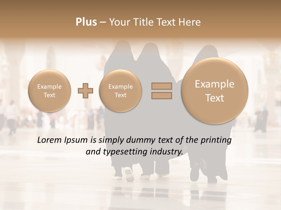 Pilgrim Evening Muhammad PowerPoint Template