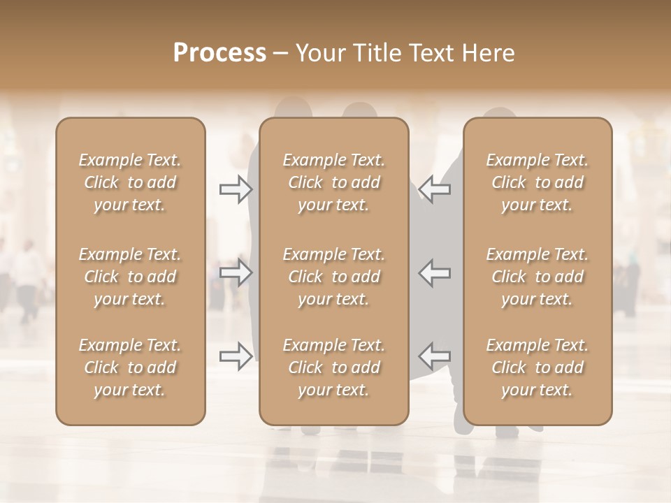 Pilgrim Evening Muhammad PowerPoint Template
