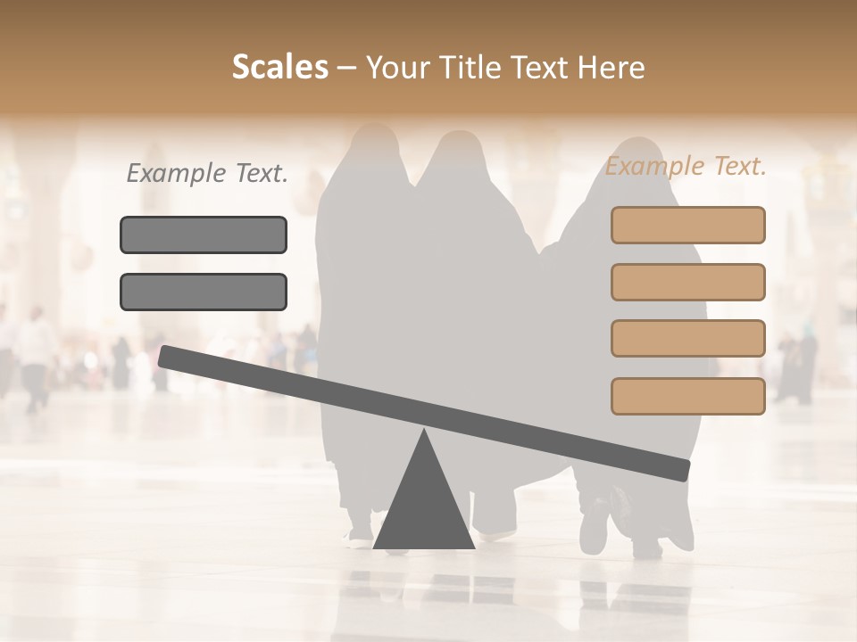 Pilgrim Evening Muhammad PowerPoint Template