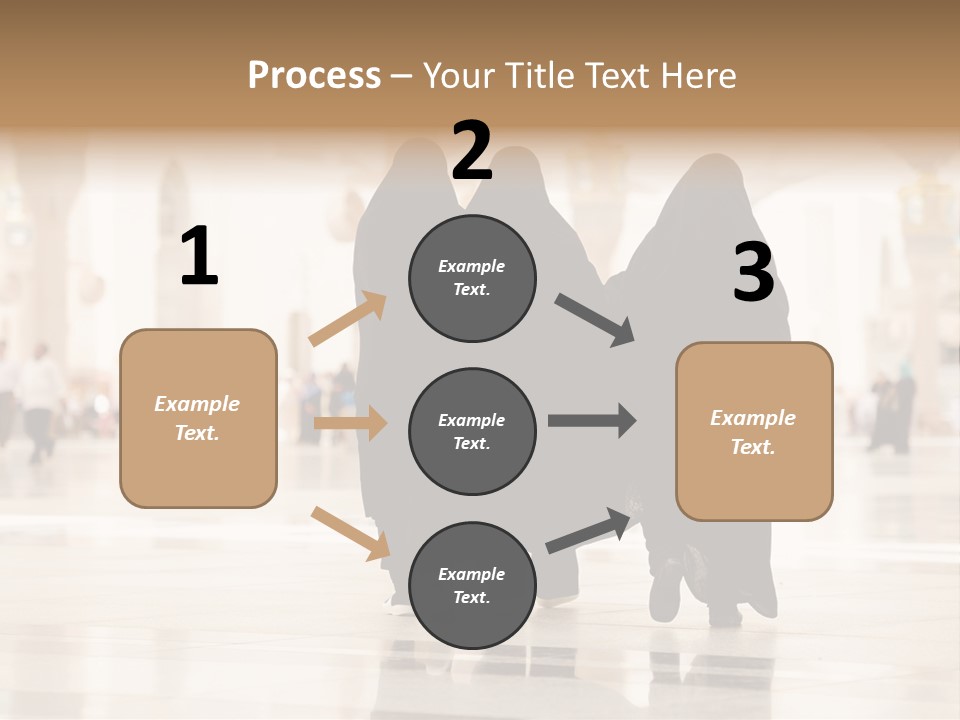 Pilgrim Evening Muhammad PowerPoint Template