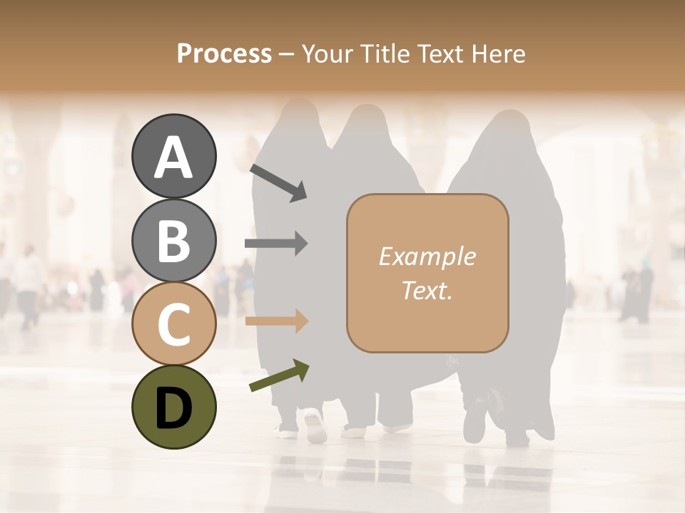 Pilgrim Evening Muhammad PowerPoint Template