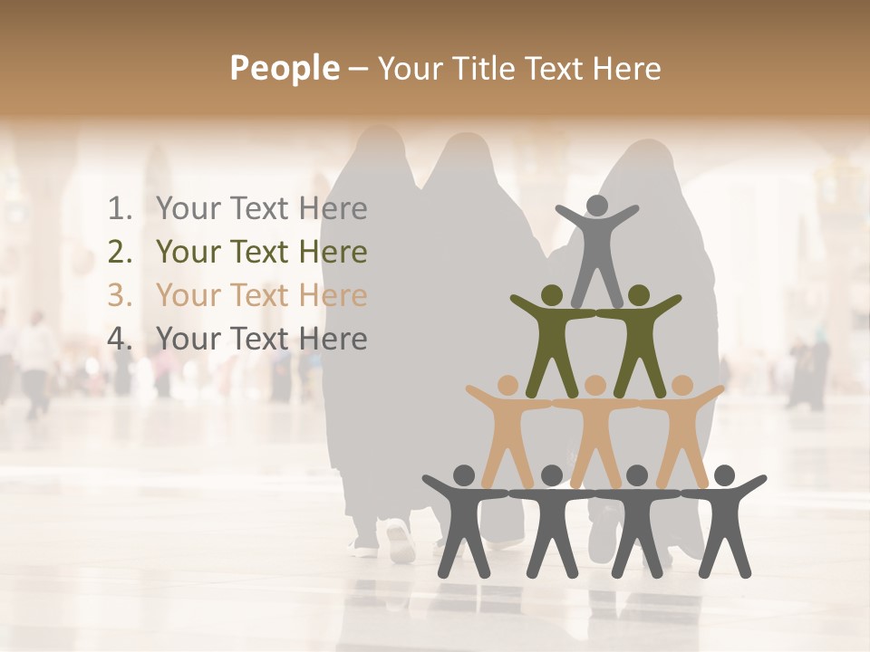 Pilgrim Evening Muhammad PowerPoint Template