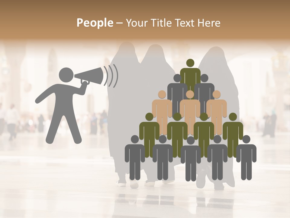 Pilgrim Evening Muhammad PowerPoint Template