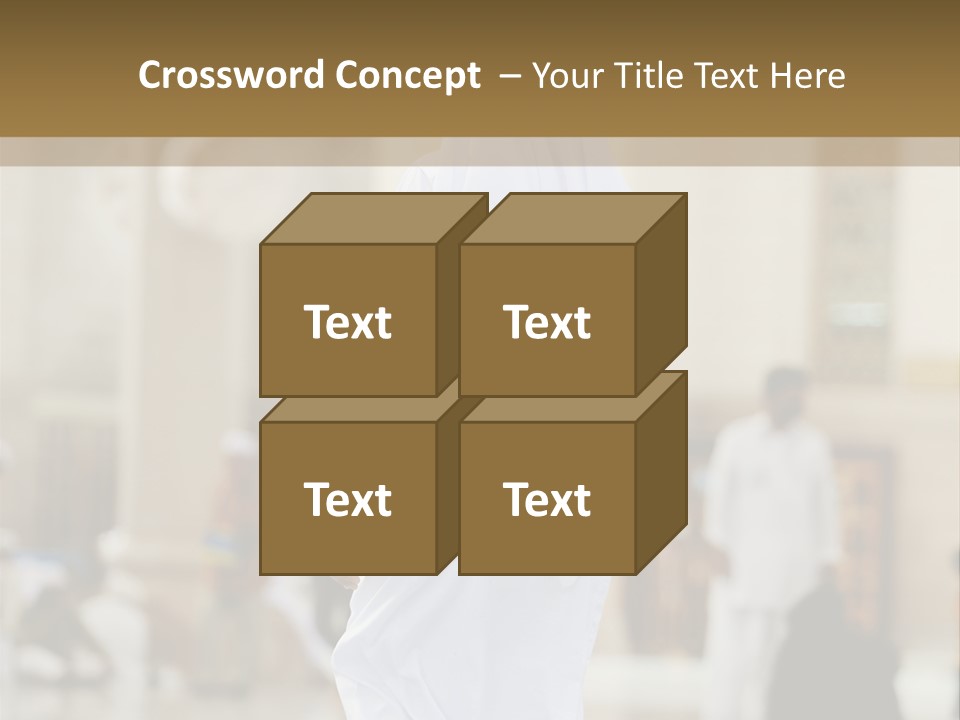 Saudi Umra Background PowerPoint Template