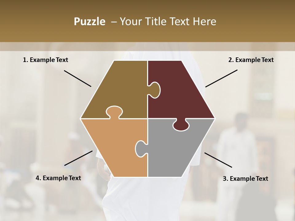 Saudi Umra Background PowerPoint Template