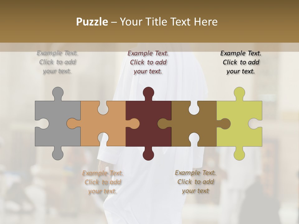 Saudi Umra Background PowerPoint Template