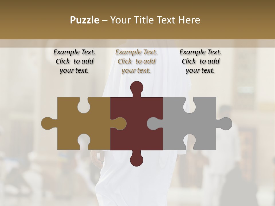 Saudi Umra Background PowerPoint Template