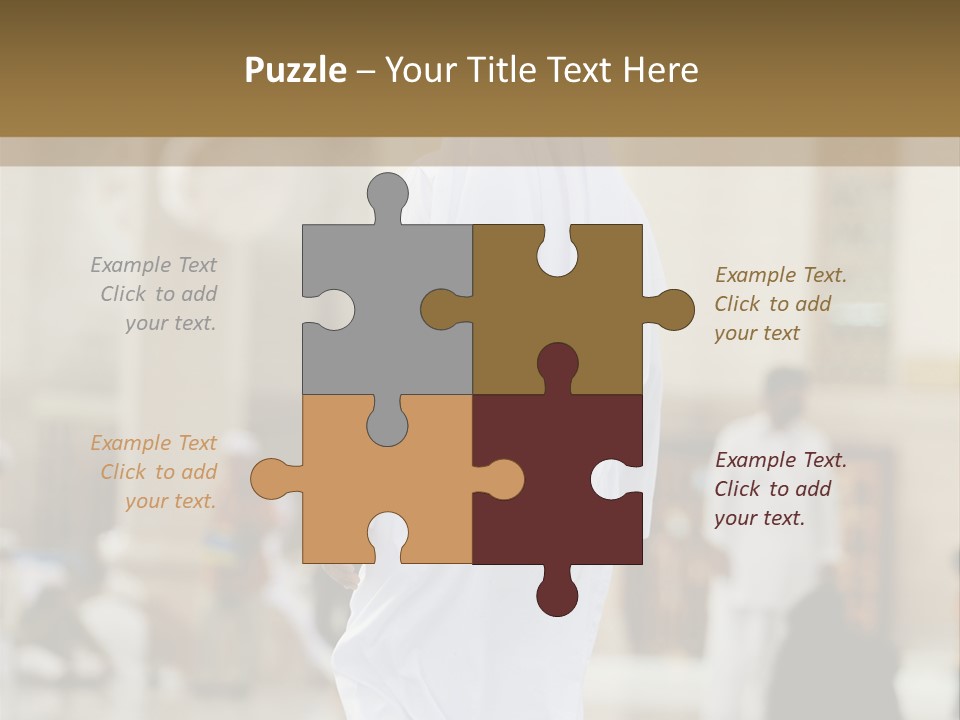 Saudi Umra Background PowerPoint Template