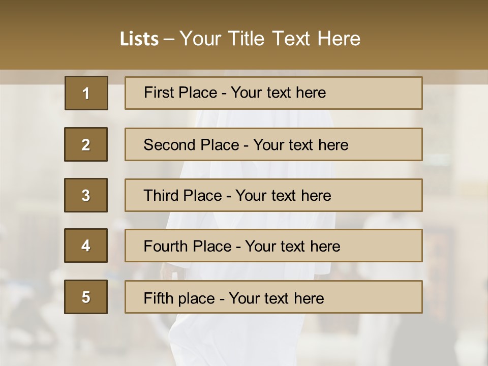 Saudi Umra Background PowerPoint Template