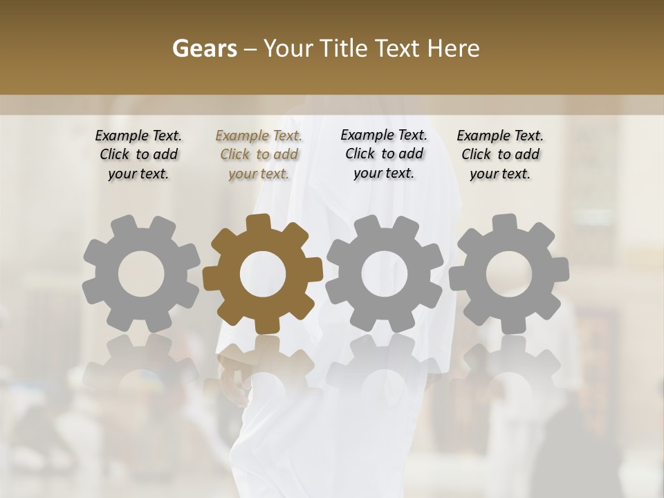 Saudi Umra Background PowerPoint Template